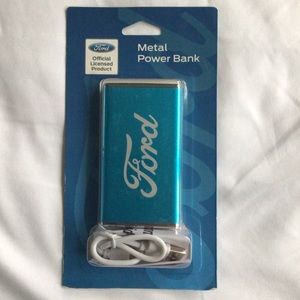 Metal Power Bank Ford Official Licensed Product Single USB 3000mAh,5V-1A